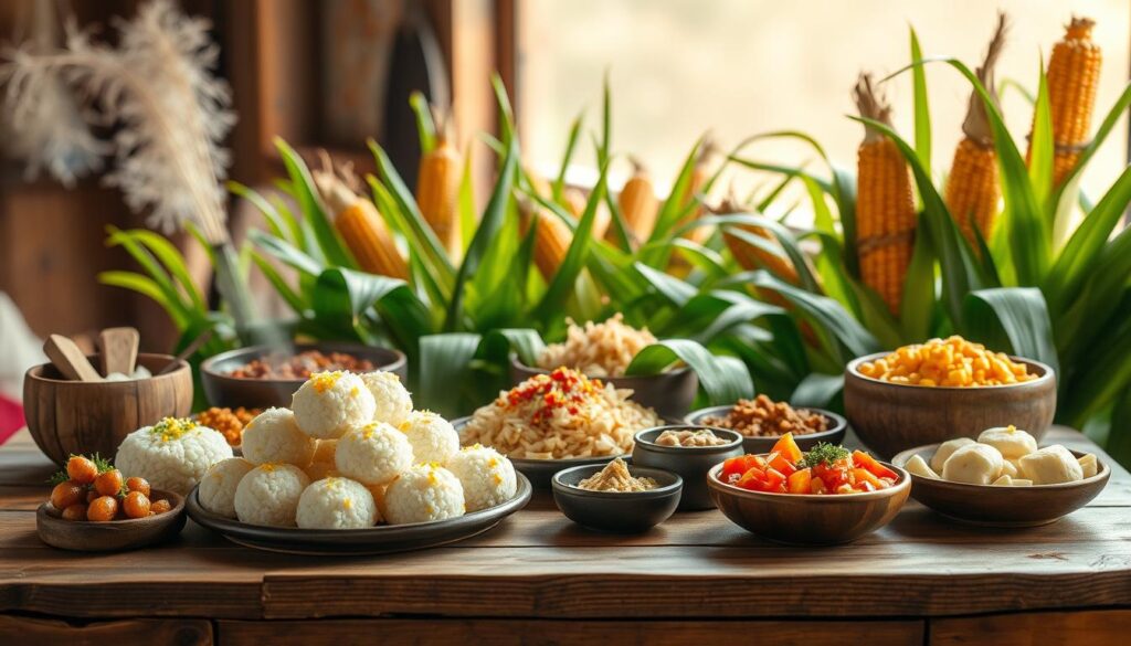Makanan Tradisional Indonesia Berbasis Jagung dan Beras