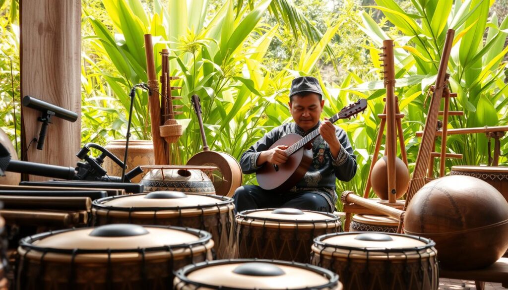 alat musik tradisional Indonesia
