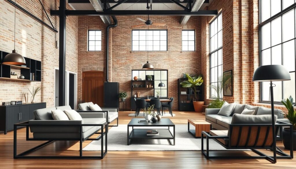 gaya industrial renovasi rumah