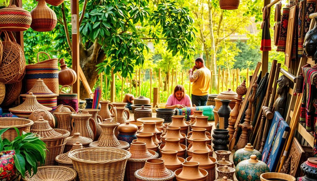 kerajinan tangan lokal