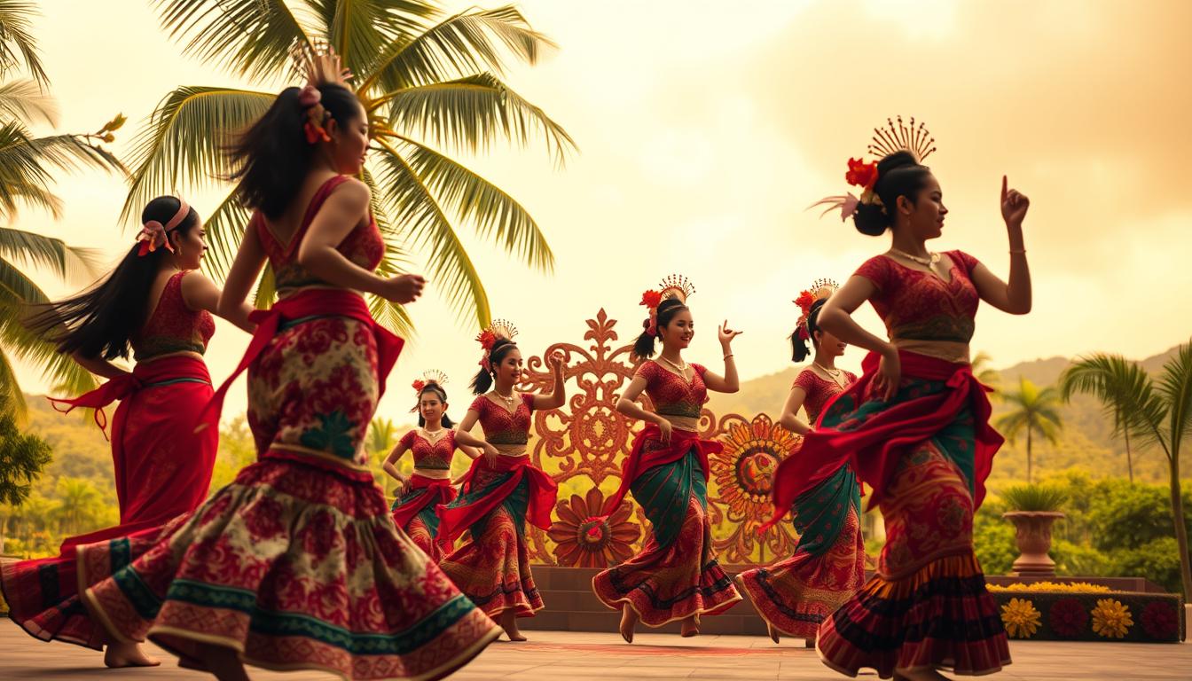 tarian tradisional Indonesia