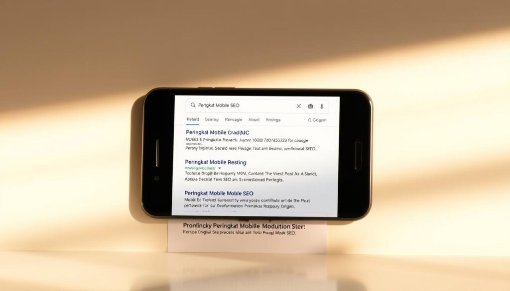 Peringkat Mobile SEO