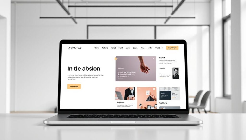 desain web modern